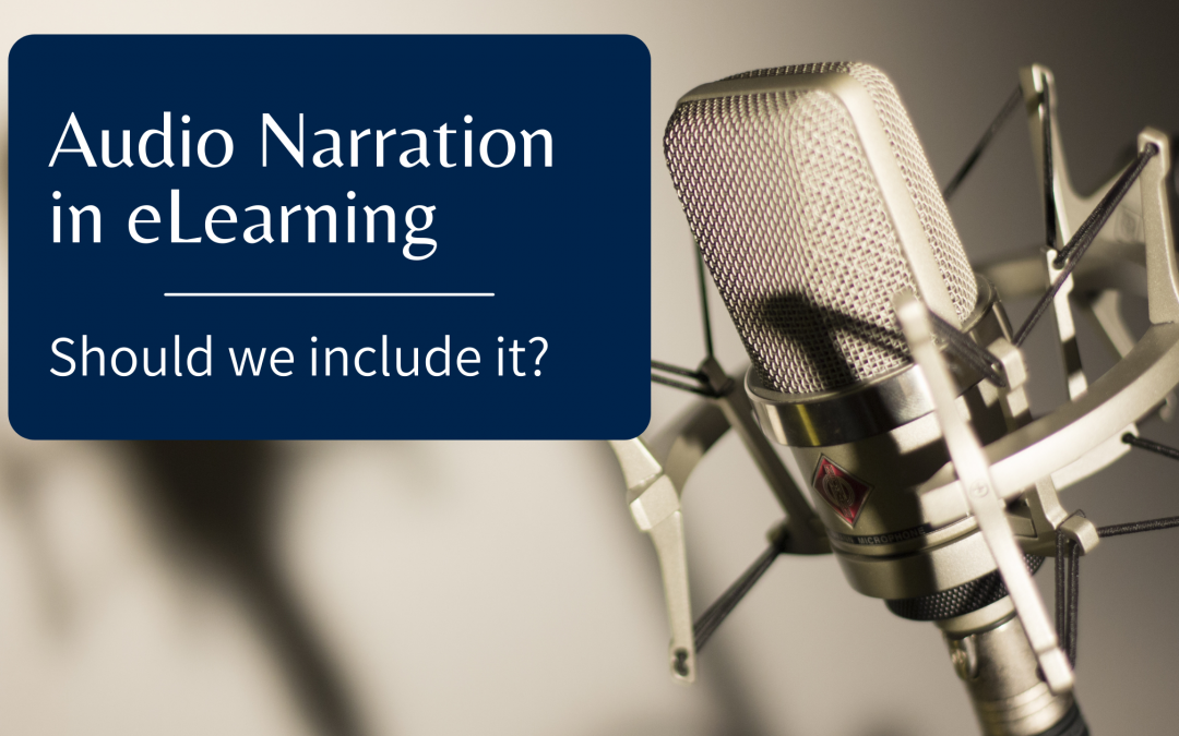 Audio Narration in eLearning: Should We Include it?
