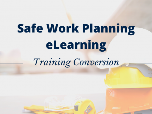 Safe Work Planning eLearning